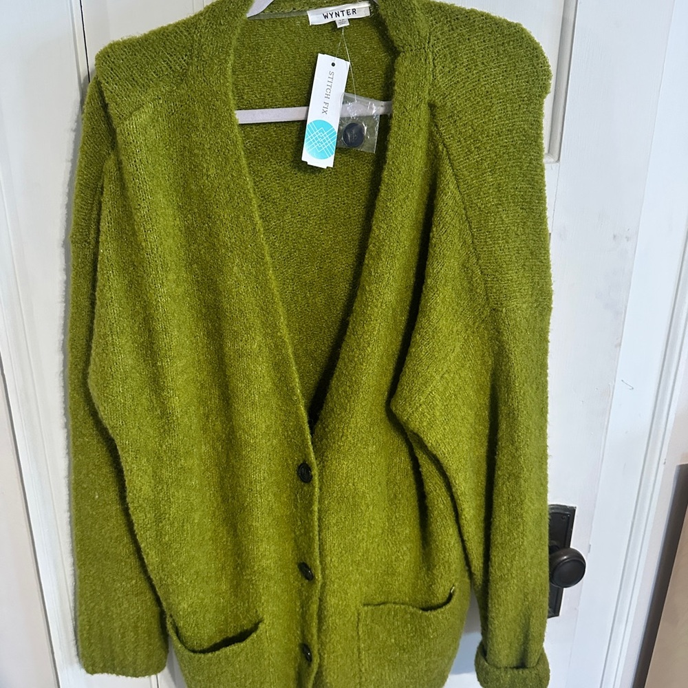 WYNTER | Green Women's Cardigan
